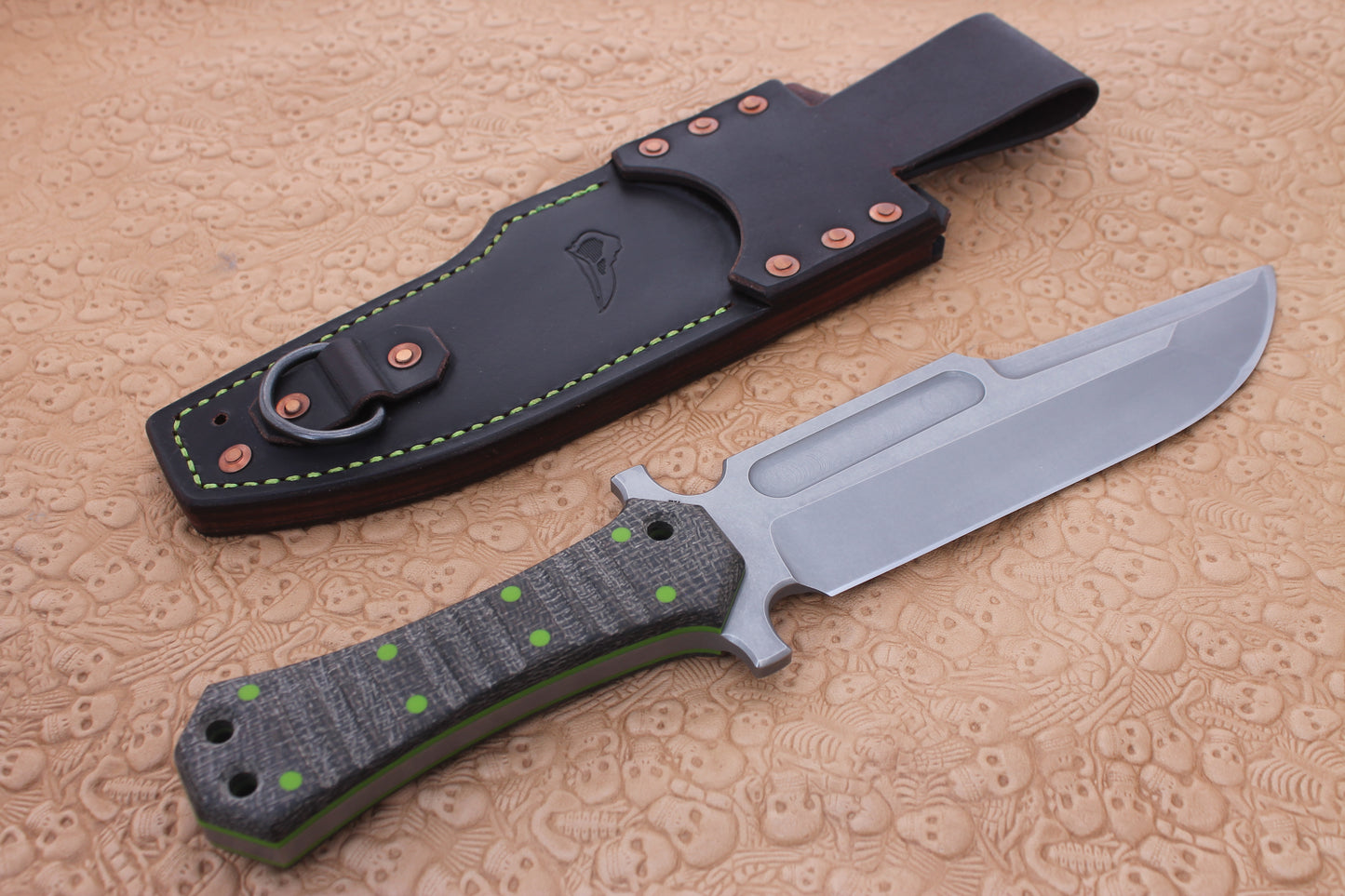 Coffin Handle Bowie