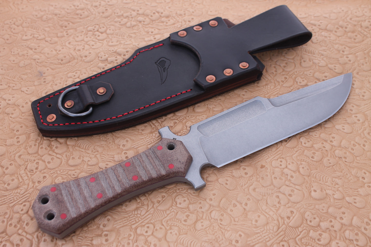 Coffin Handle Bowie